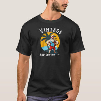 Camiseta Gnomos Engraçados Vintage e Amando Isso Retrô Gnom
