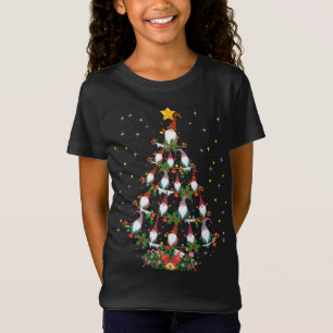Camiseta Gnomos Engraçados Xmas Presente Gnomos Árvore de N