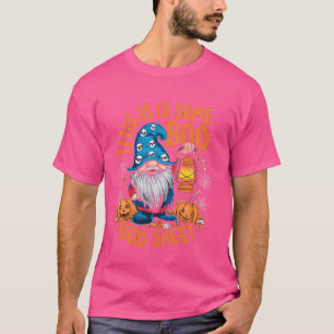Camiseta Gnomos, Este É Um Hallowee Engraçado De Boo Folhet