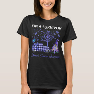 Camiseta Gnomos Eu sou um Cancer de Estômago Sobrevivente
