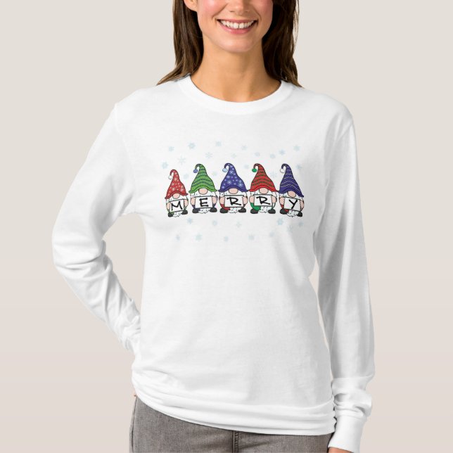 Camiseta Gnomos felizes (Frente)