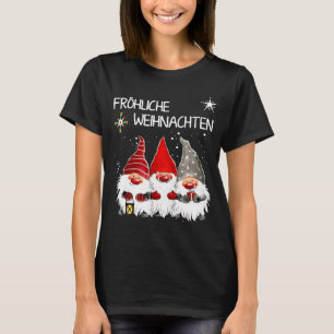 Camiseta Gnomos Frohliche Weihnachten Encantado Natal