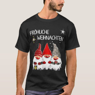 Camiseta Gnomos Frohliche Weihnachten Encantado Natal