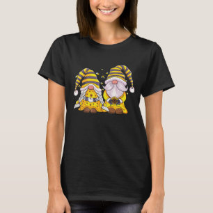 Camiseta Gnomos Girassóis Abelha Minha Romântica Primavera