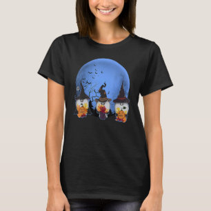 Camiseta Gnomos Halloween Chrola Moon Fogueira de outono Me