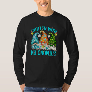 Camiseta Gnomos Havaianos Da Praia Para A Summer Chillin Co
