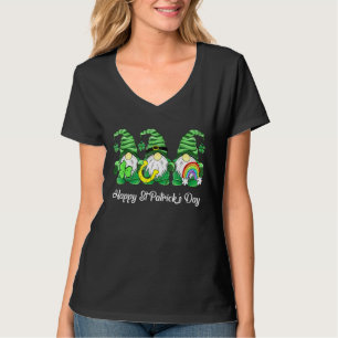 Camiseta Gnomos Holing Shamrock Horsferes Rua Irlandesa Gno