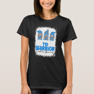 Camiseta Gnomos Meses do Guerreiro da Diabetes do Tipo 1