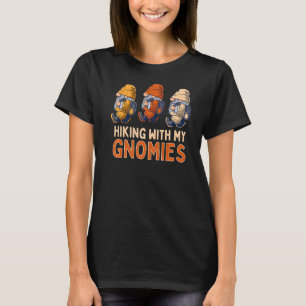 Camiseta Gnomos Montanhosos em Cute Caminhante Gnomo Gnomo