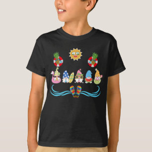 Camiseta Gnomos Natal Em Julho De Verão Engraçado Presente