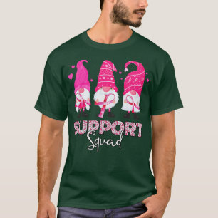Camiseta Gnomos Rosa-Bonitos Suportam Sensibilização da Esq