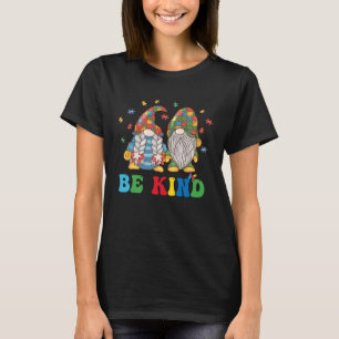Camiseta Gnomos Sejam Gentis Conscientização do Autismo Gno