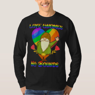 Camiseta Gnomos sem limites Lgbt Comunidade Orgulho gay Mon