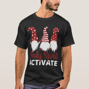 Camiseta Gnomos XMAS Santo Ativista - Cristão Engraçado