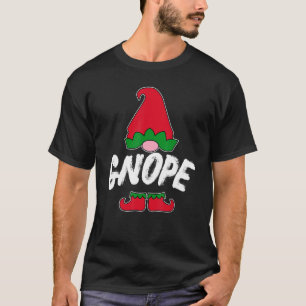 Camiseta Gnope Não Hoje Anão de Jardim