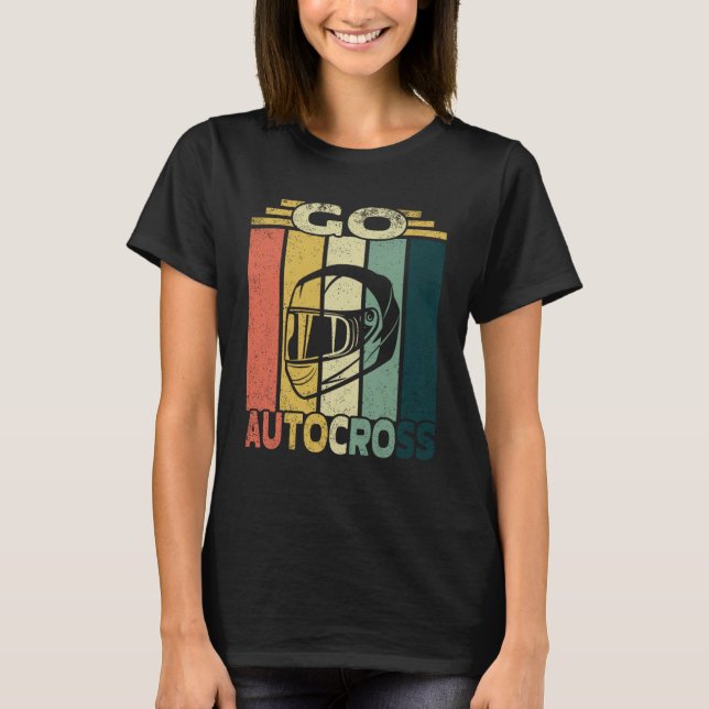 Camiseta Go Autocross I Cone Racing Autocross (Frente)