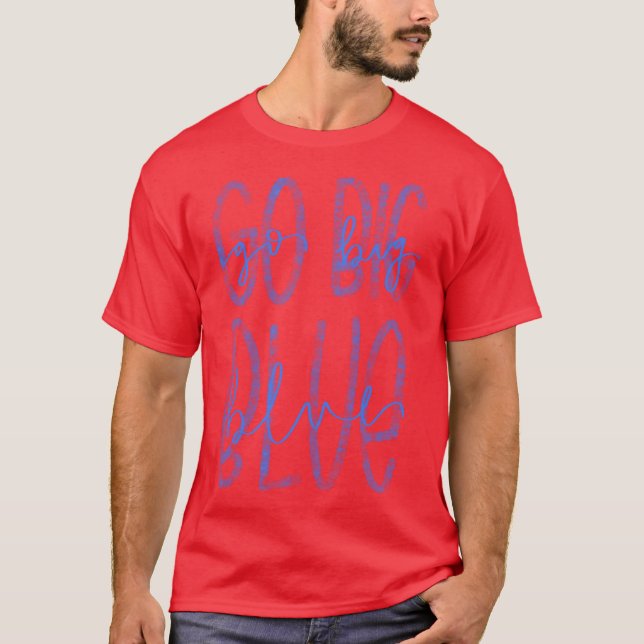 Camiseta Go Big Blue University of Kentucky (Frente)