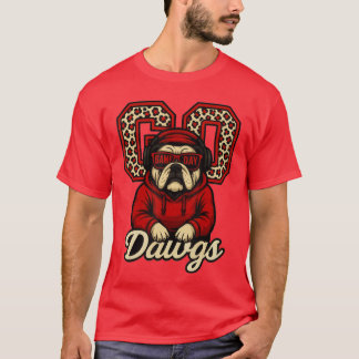 Camiseta Go Dawgs Funny Bulldogs Apparel for Men Women Kid 