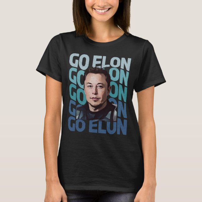 Camiseta GO ELON T-Shirt (Frente)