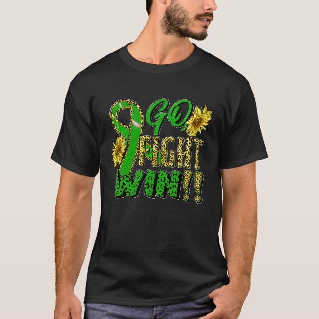 Camiseta Go Fight Win Cerebral Palsy Awareness Western Sunf (Frente)