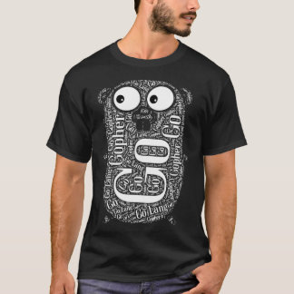 Camiseta Go Golang Gopher Programando T-Shirt Clássico