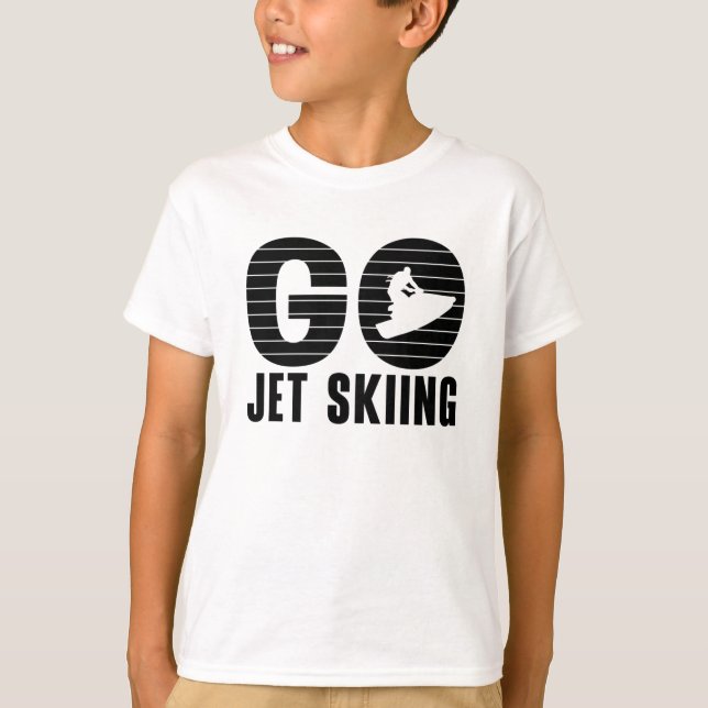 Camiseta Go Jet Skiing Jet Ski Retro Jetski Jet Ski Rider (Frente)