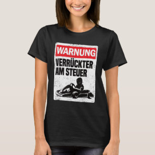 Camiseta Go Kart Go Kart Winner Driver para Ra de Driver de