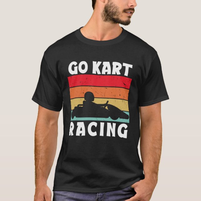 Camiseta Go Kart Racing  1 (Frente)