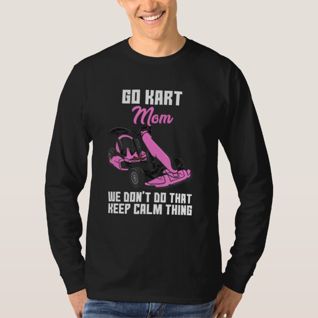 Camiseta Go Kart Racing Design Para Ventiladores De Karting (Frente)