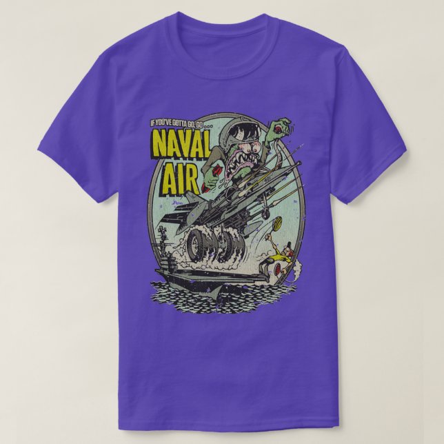 Camiseta Go Naval Air 1968 (Frente do Design)
