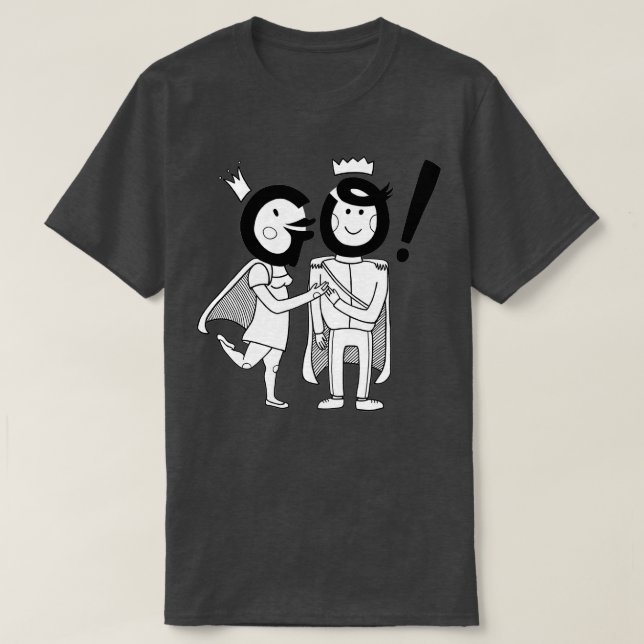 Camiseta GO Pink Casado (Frente do Design)