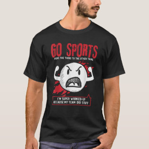 Camiseta Go Sports Fan presente Sports Sports design Move O