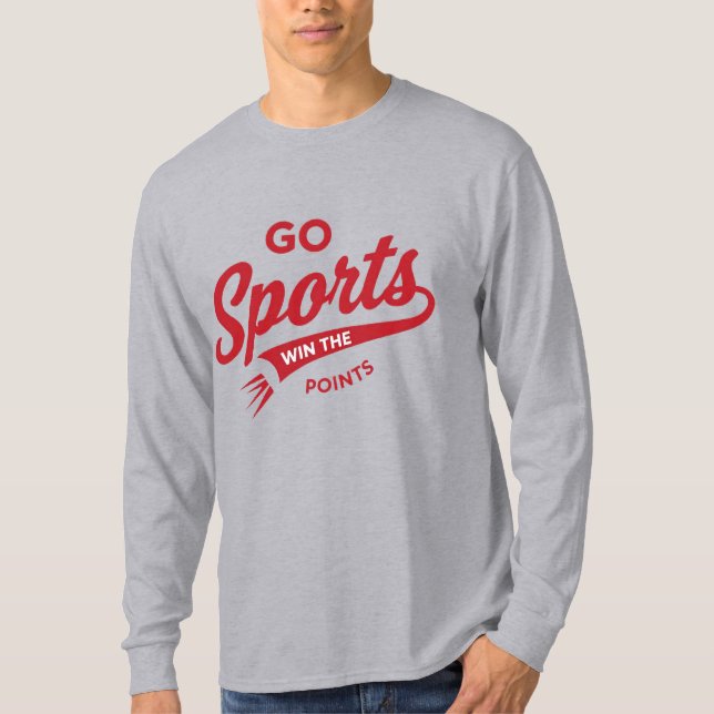 Camiseta Go Sports Win the Points (Frente)