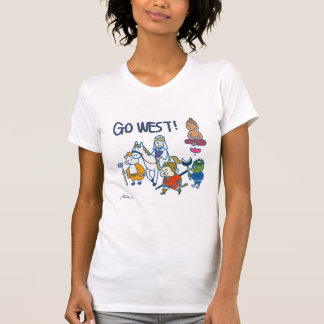 Camiseta Go West! 西遊記