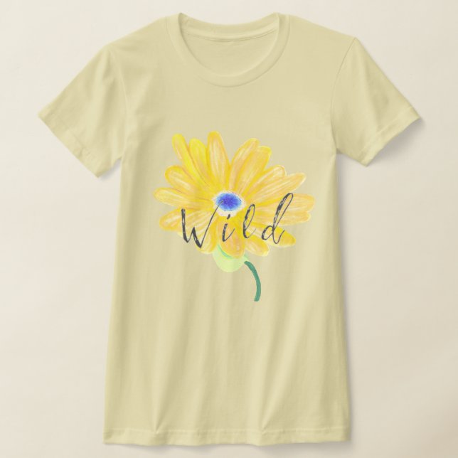 Camiseta Go Yellow Flower Wild (Postura )