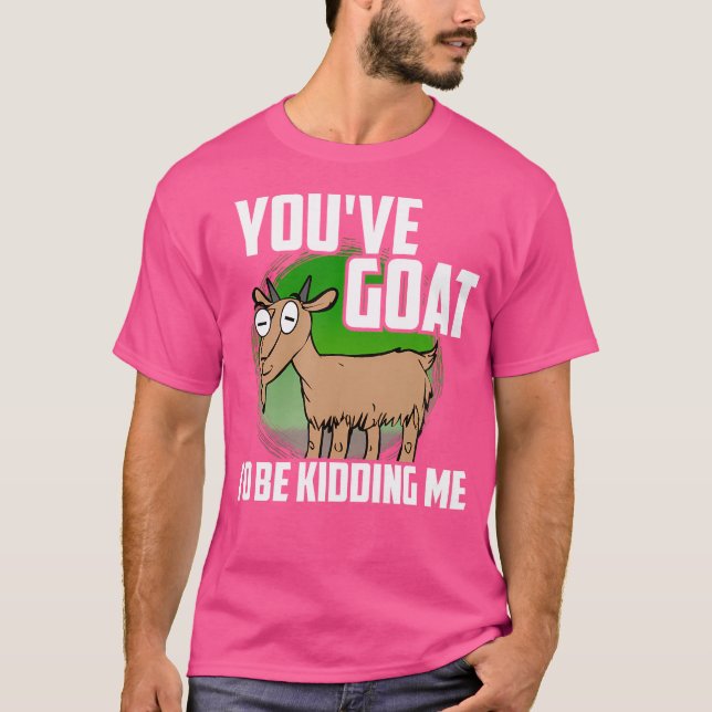 Camiseta Goa Goat Punny (Frente)