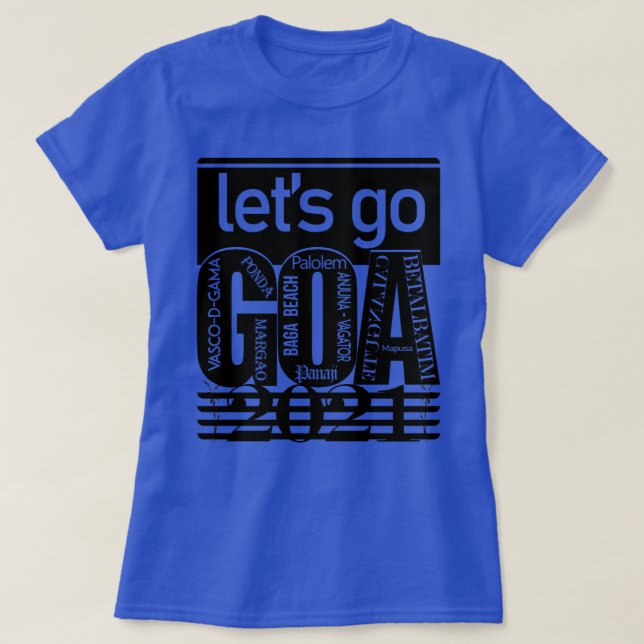 Camiseta GOA Tour 2021 (Frente do Design)