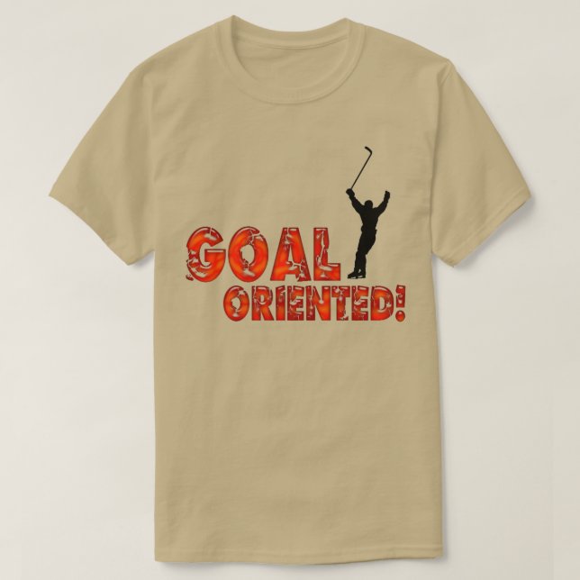 Camiseta Goal Oriented 1 (Frente do Design)