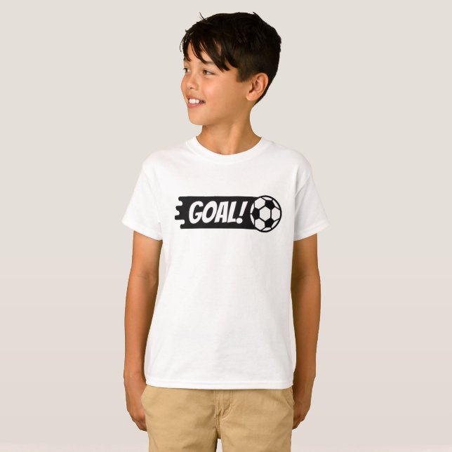 Camiseta Goal! Soccer Ball Speed (Frente Completa)