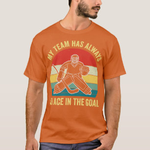 Camiseta Goalie Funny Ace no Goal Goalie Hockey
