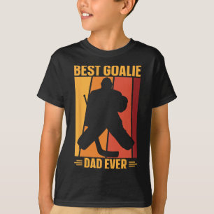 Camiseta Goalie Pai De Hóquei No Gelo Coa De Hóquei No Gelo