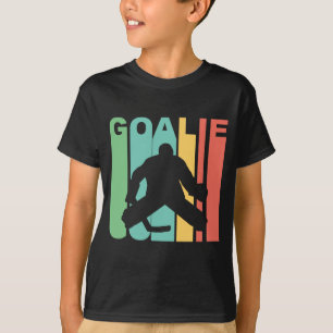 Camiseta Goalie retro do hóquei