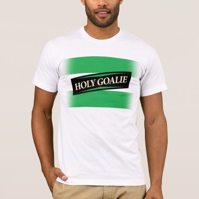 Camiseta "Goalie santamente " (Frente)