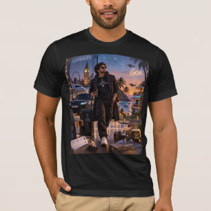 Camiseta Goan Londonkar • Duas Cidades Uma Alma • Mesmas Ra