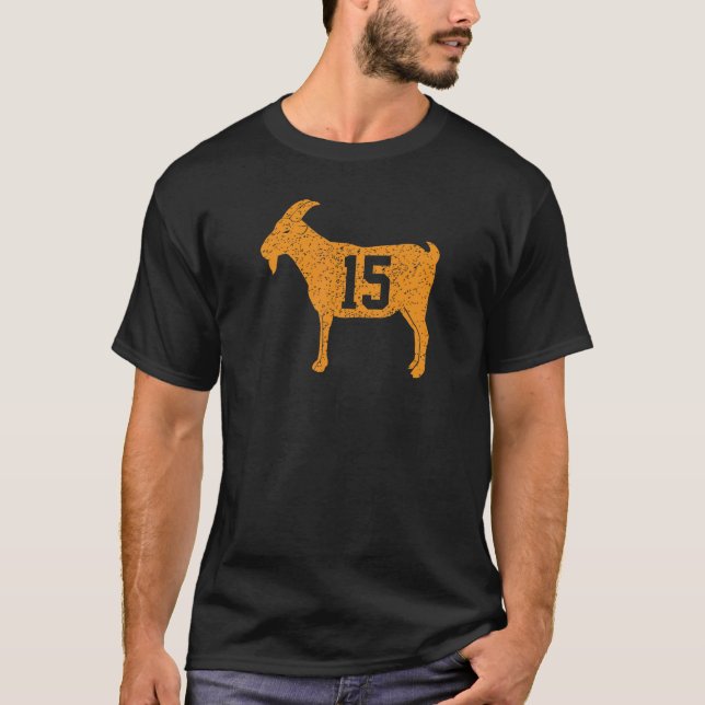 Camiseta GOAT 15 Vintage Mahome (Frente)