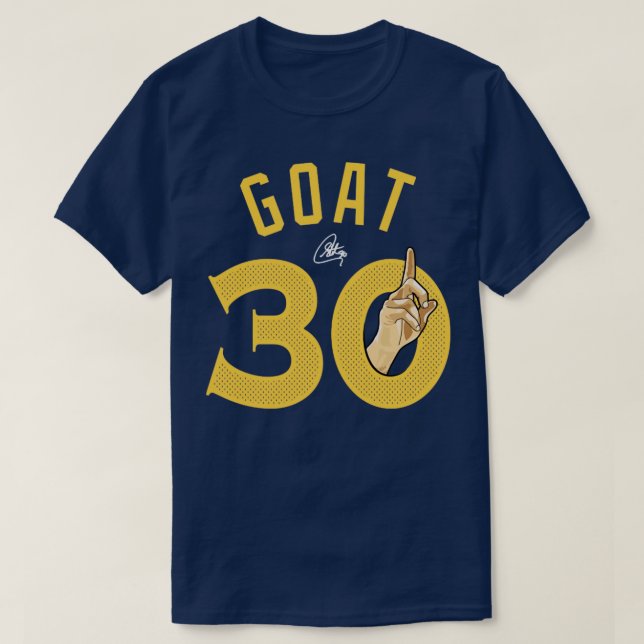 Camiseta GOAT 30 Maior Sup De Presente De Ventilador De Tod (Frente do Design)