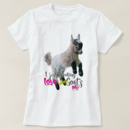 Camiseta GOAT AMVE | Eu apenas assusto amor bebezinho OK