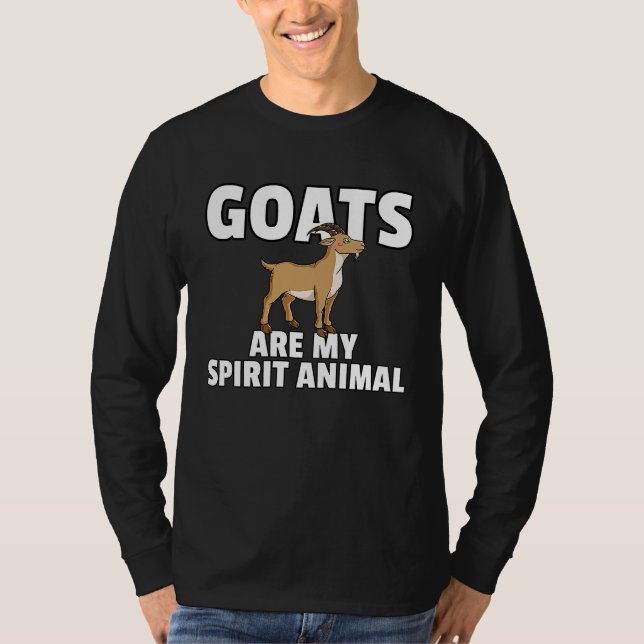 Camiseta Goat Cute Mountain Goats Farmer (Frente)