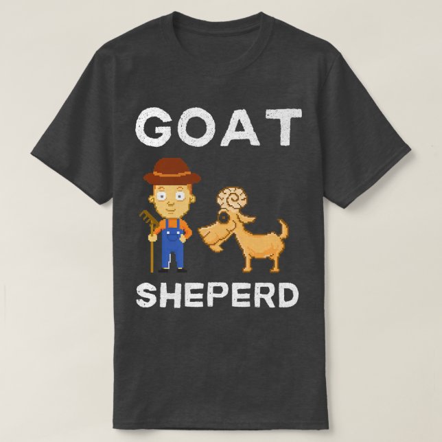 Camiseta Goat Farmer Goat Sheperd And Goat Breeder  (Frente do Design)