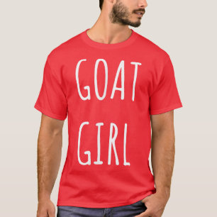Camiseta Goat Girl ama Goats Mamãe Farmer